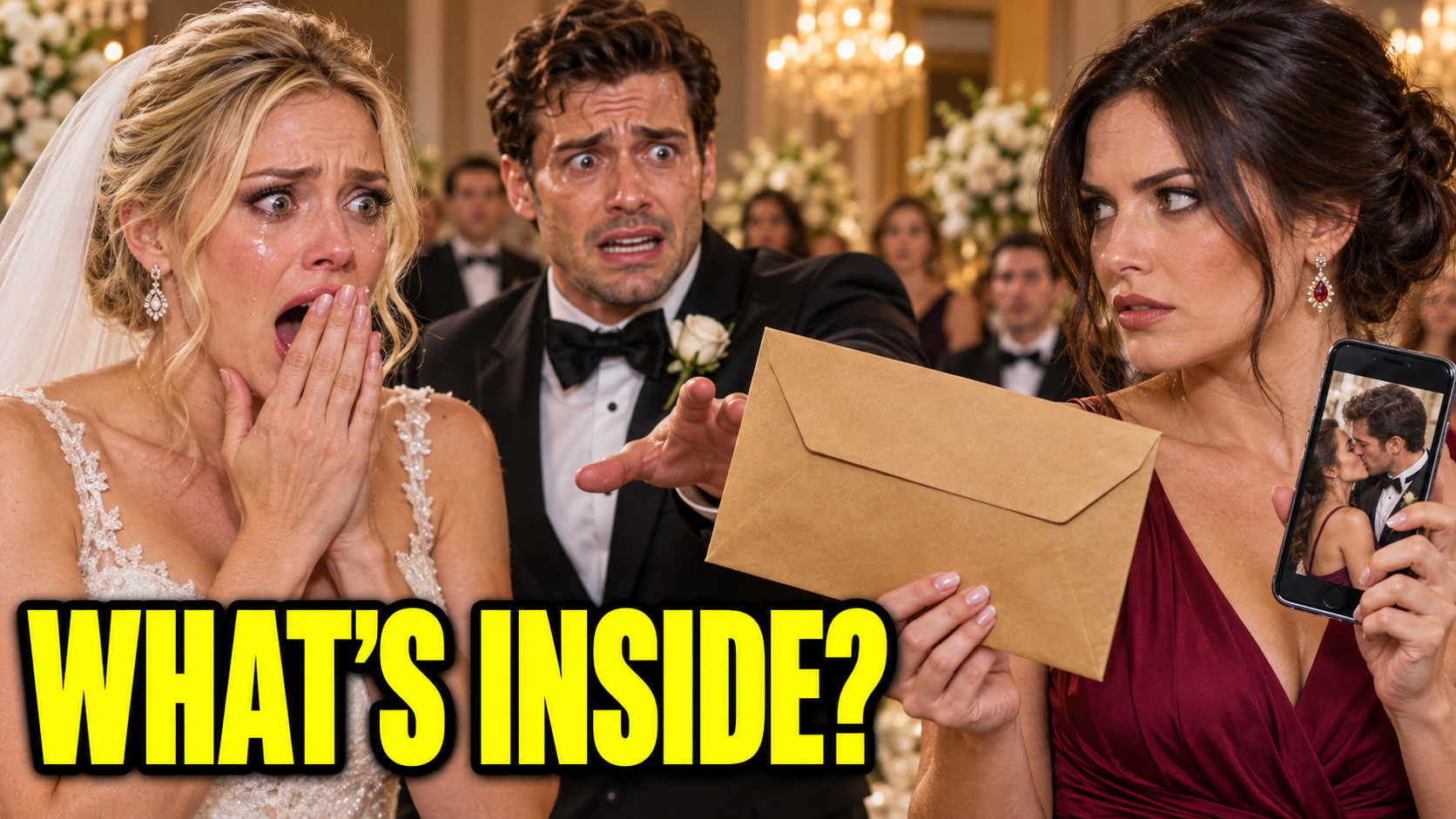 A Woman Stopped My Wedding With Proof of an Affair—Then She Handed Me an Envelope That Changed Everything