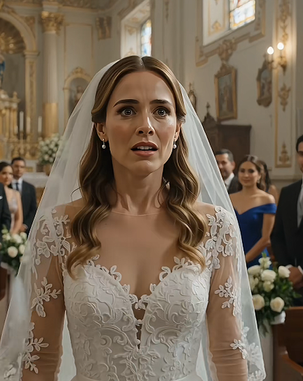 Ela ia esconder o vestido velho no casamento do filho... mas a noiva fez a igreja inteira chorar...